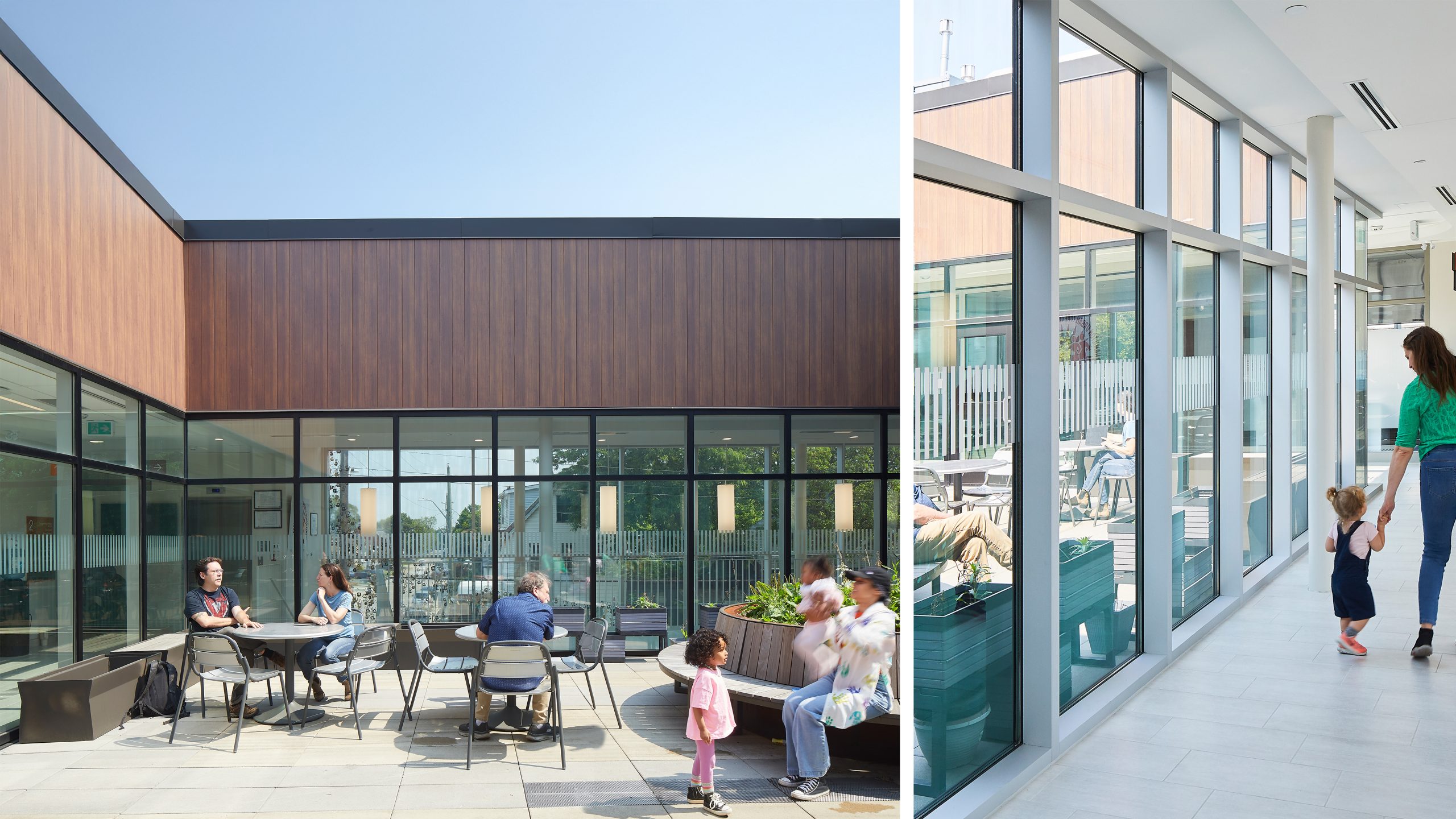 2426-20-Hamilton Urban Core Community Health Care_Exterior Courtyard