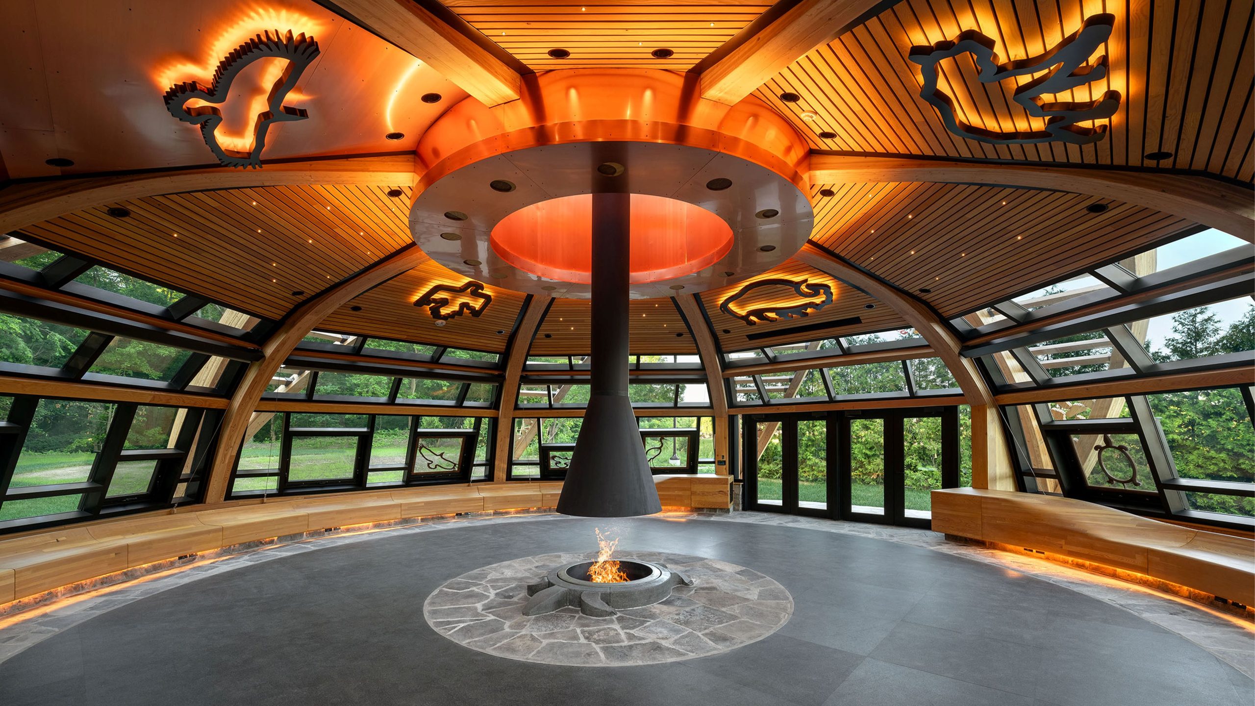 2443-21 Lambton College Indigenous Gathering Space - Interior image 1