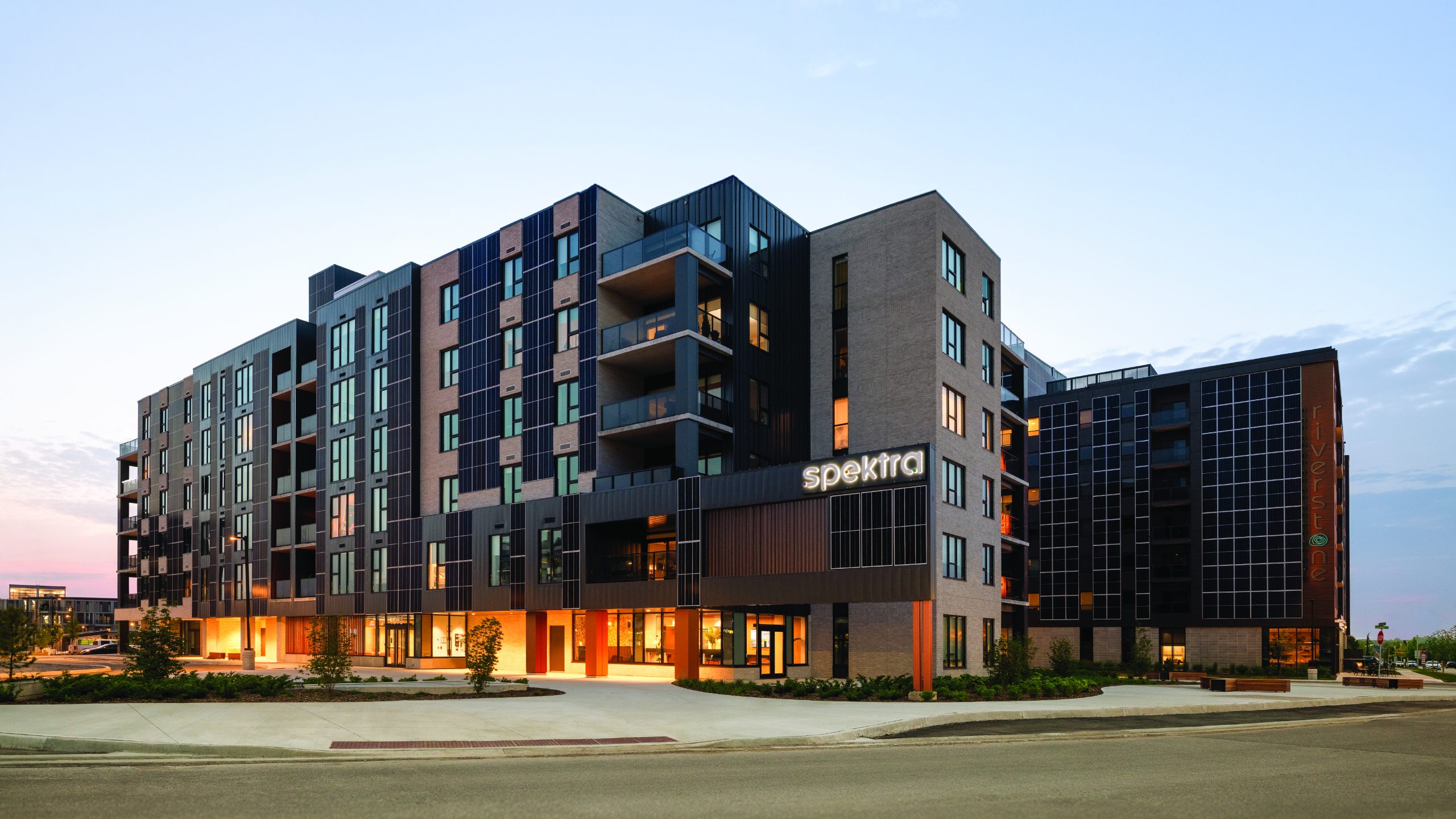 Exterior view of Sifton West 5 Building, Spektra