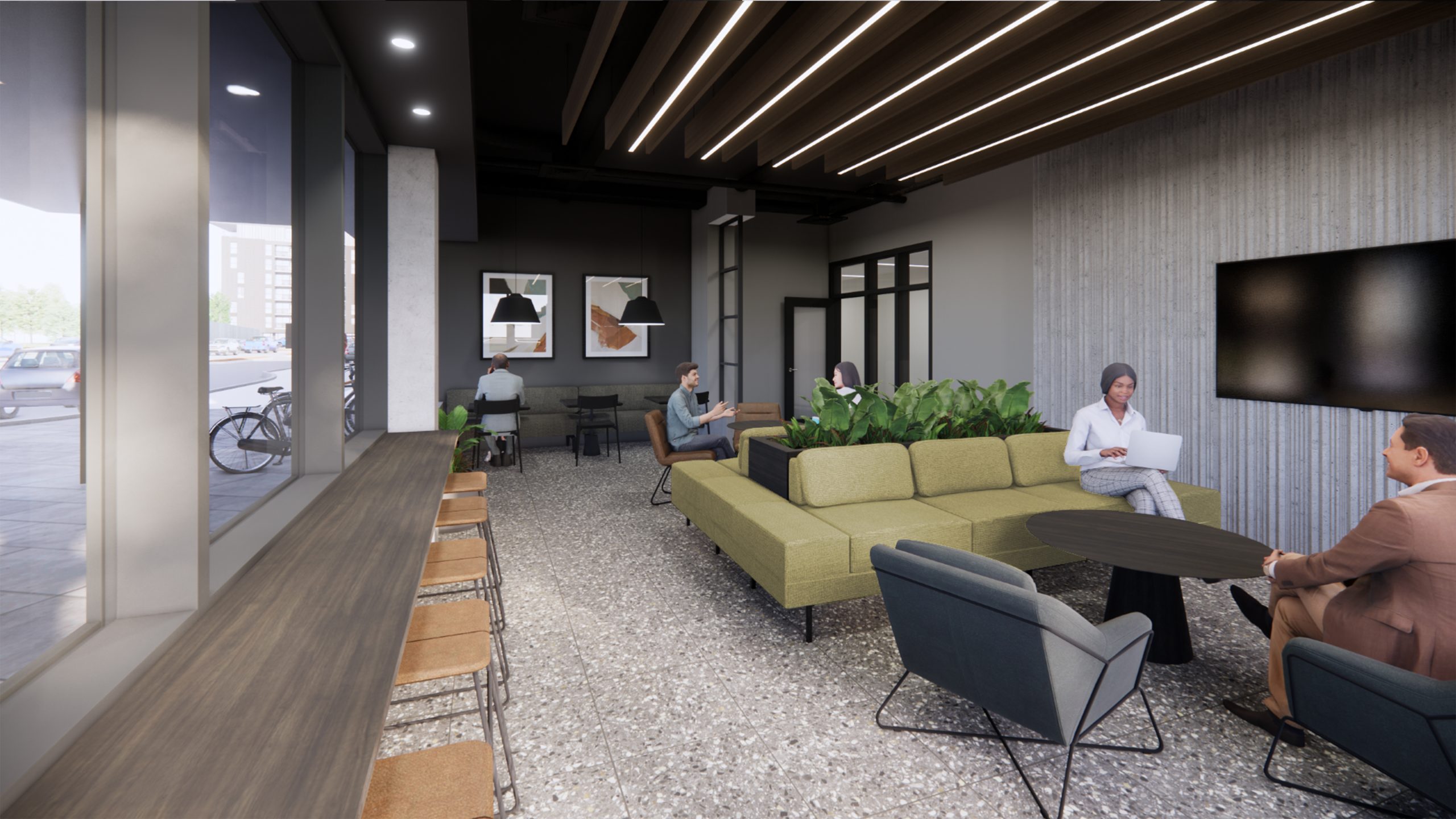 Interior view of Sifton West 5 Building, Spektra