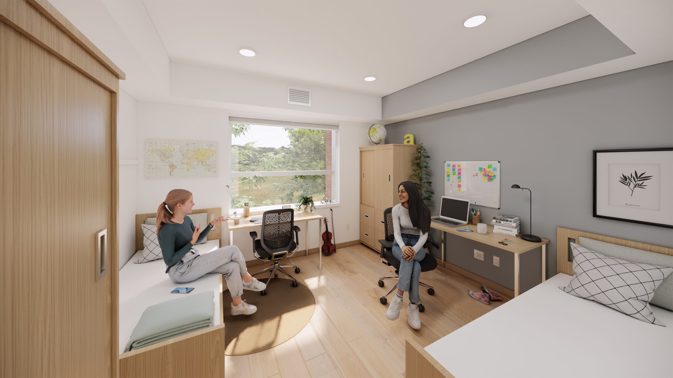 2626-24 University of Guelph Student Residence - Room