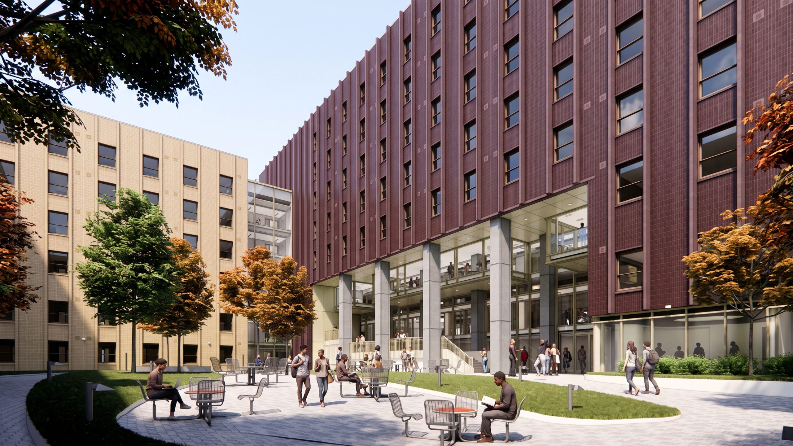 2626-24 Unviersity of Guelph Student Resident - Courtyard